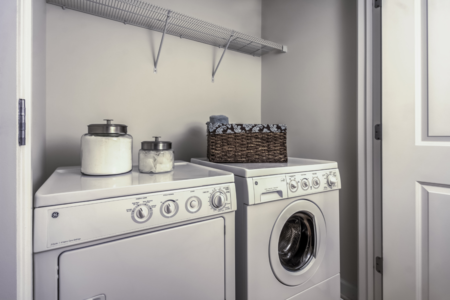 Full-size washer and dryer in every home
